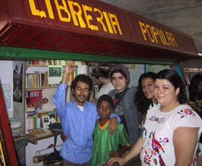 The People's Library in Santa Helena market